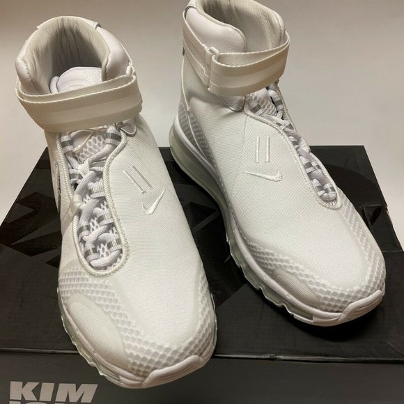 Nike Men's Air Max 360 High x Kim Jones White Shoe